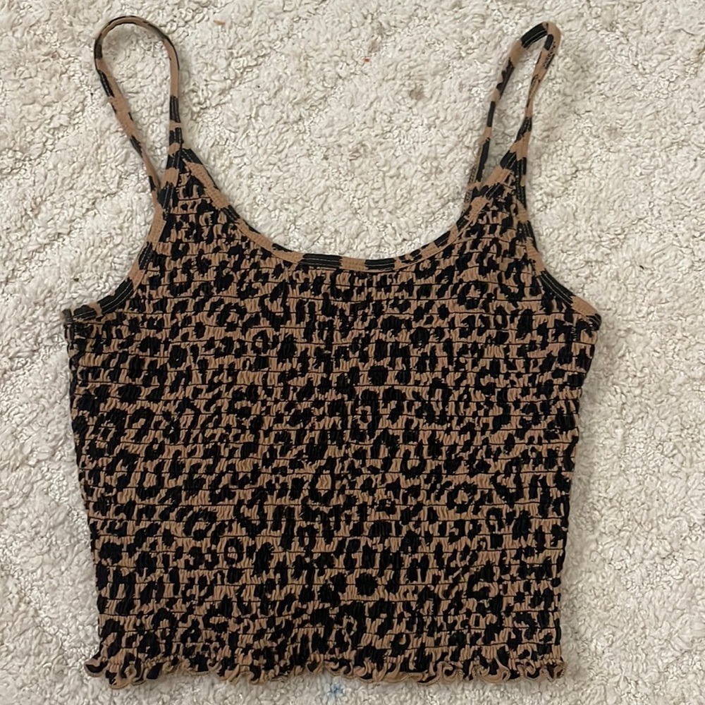 Cheeta Print Hollister Tank Top